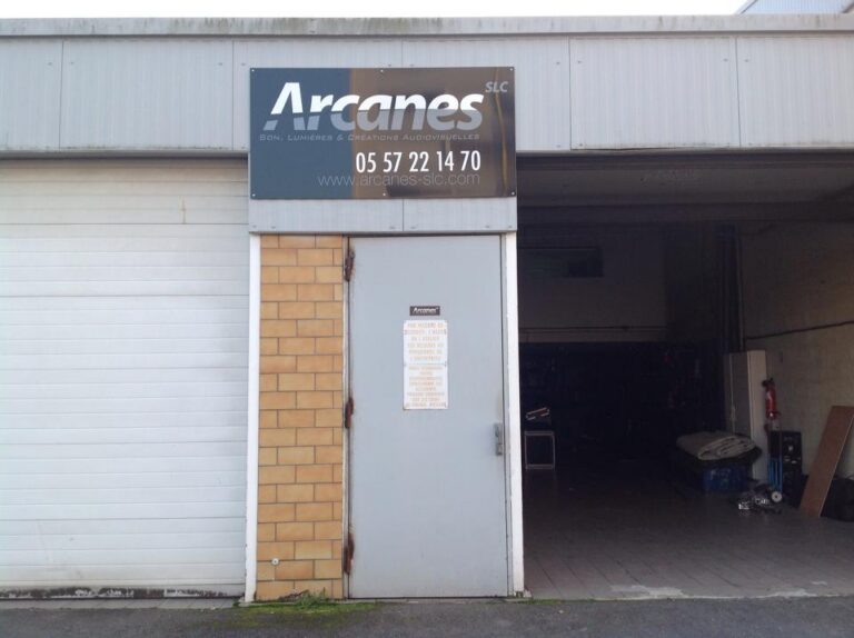 Le local Arcanes SLC à Talence
